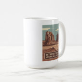 Versteinerter Wald-Nationalpark Kaffeetasse (VorderseiteRechts)