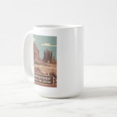 Versteinerter Wald-Nationalpark Kaffeetasse (Vorderseite Links)