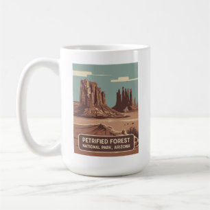 Versteinerter Wald-Nationalpark Kaffeetasse