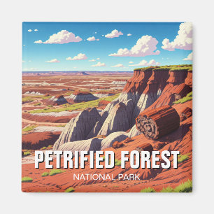 Versteinerter Wald-Nationalpark Magnet
