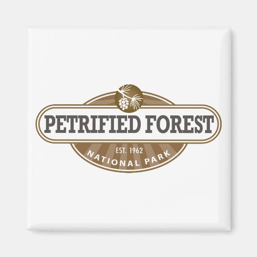 Versteinerter Wald-Nationalpark Magnet (Vorne)
