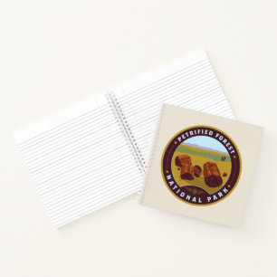 Versteinerter Wald-Nationalpark Notizblock