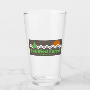 Versteinerter Wald Nationalpark Retro Glas