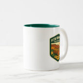Versteinerter Wald-Nationalpark, Souvenir-Tasse Zweifarbige Tasse (VorderseiteRechts)