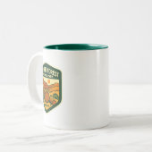 Versteinerter Wald-Nationalpark, Souvenir-Tasse Zweifarbige Tasse (Vorderseite Links)