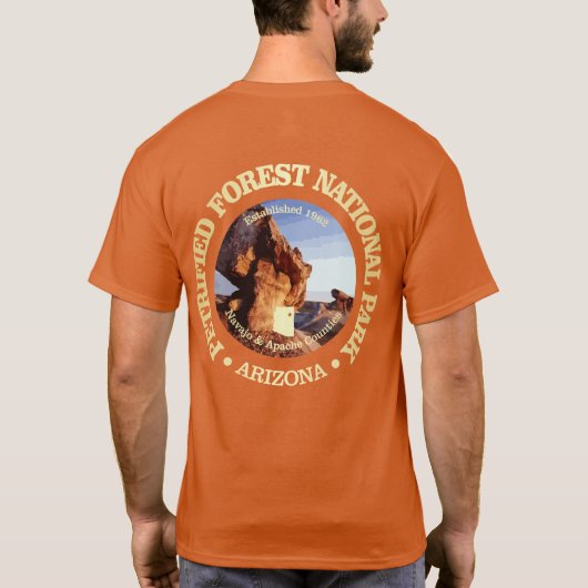 Versteinerter Wald (NP2) T-Shirt (Rückseite)