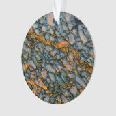 Versteinertes Dinosaurierskelett Ornament (Vorderseite)
