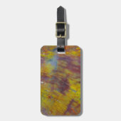 versteinertes Holz Gepäckanhänger (Vorderseite vertikal)