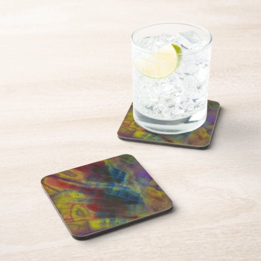 Versteinertes Holz Getränkeuntersetzer (Rechte Seite)