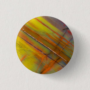 Versteinertes Holz in Gelb Button