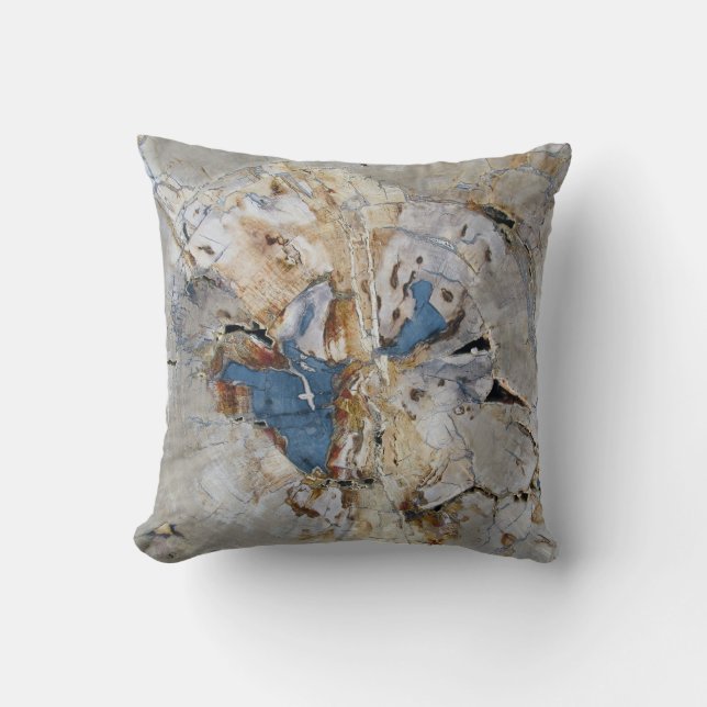 Versteinertes Holz Kissen (Vorderseite)