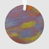 Versteinertes Holz Nah Ornament (Rückseite)