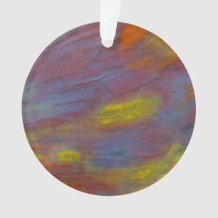 Versteinertes Holz Nah Ornament