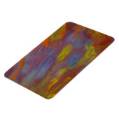 Versteinertes Holz Nah-up Magnet (Linke Seite)