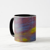 Versteinertes Holz Nahaufnahme Tasse (Vorderseite Links)
