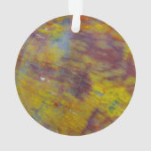 versteinertes Holz Ornament (Rückseite)