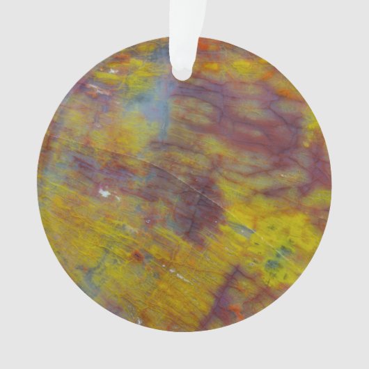 versteinertes Holz Ornament (Vorderseite)