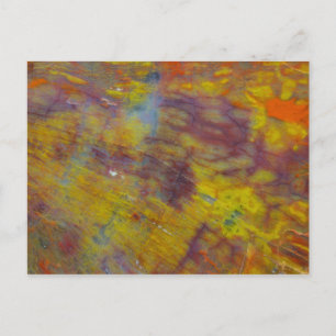 Versteinertes Holz Postkarte