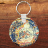 versteinertes Holz Schlüsselanhänger (Vorderseite)