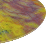 Versteinertes Holz Schneidebrett (Ecke)