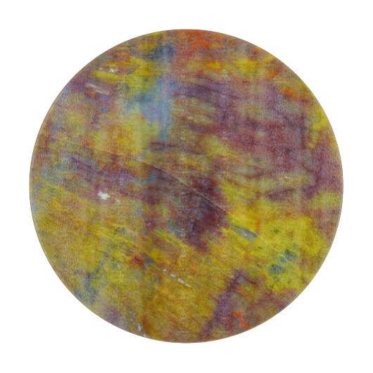 Versteinertes Holz Schneidebrett (Vorderseite)