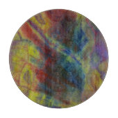 Versteinertes Holz Schneidebrett (Vorderseite)