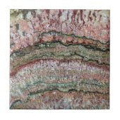 Versteinertes Stromatolites Fliese (Vorderseite)