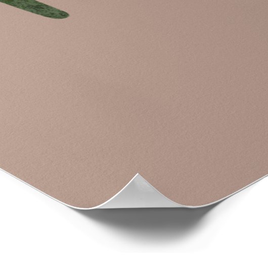 Versteinerung des Patriarchats Poster (Ecke)