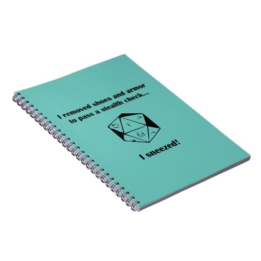 Verstohlener Karo! Notizblock (Rechte Seite)