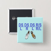 Verstopfender dreifacher Schritt Button (Vorne & Hinten)