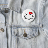 Verstopfenherz-Verstopfung des geschenk-I Button (Beispiel)