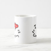 Verstopfenherz-Verstopfung des geschenk-I Kaffeetasse (Mittel)
