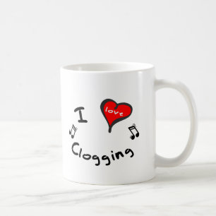 Verstopfenherz-Verstopfung des geschenk-I Kaffeetasse