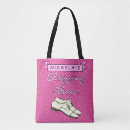 Verstopfenschuhe rosa Cloggers | personalisierter Tasche