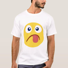 Verstopfte Tongue Emojia T-Shirt