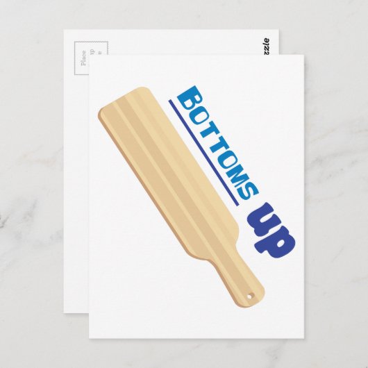 Verstopfung Postkarte (Vorne/Hinten)