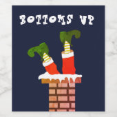 Verstopfung Weinetikett (Einzelnes Label)