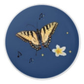 Verstorben in einem Quatrain von Adiela Akoo - Kno Keramikknauf (Vorderseite)