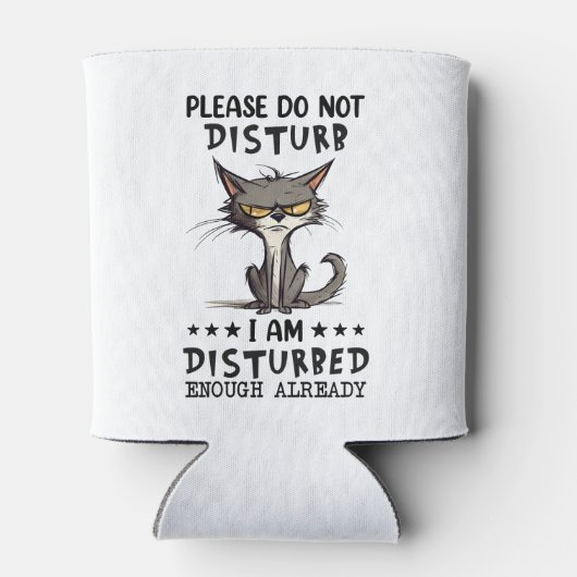 verstörte Katze Dosenkühler (Rückseite)