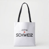 Verstörte Luzern Schweiz (Luzerne Schweiz) Tasche (Vorderseite)