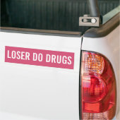 VERSTOSSEN SIE DEN KILLEN ANTIDROGEN AUTOAUFKLEBER (Auf Lkw)