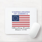 Verstoßende Personen seit 1776 Mousepad (Mit Mouse)