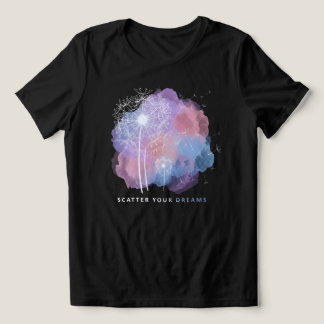 Verstreue deine Träume - Ästhetischer Pastell-Löwe Tri-Blend Shirt