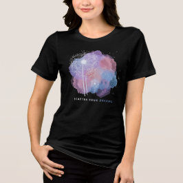 Verstreue deine Träume - Ästhetischer Pastell-Löwe Tri-Blend Shirt