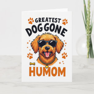 Verstreute Sterne Hund Karte