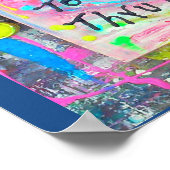 verstreute Stücke und Stücke von Inspirationen Poster (Ecke)