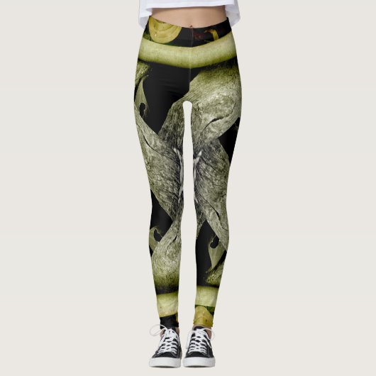 Verstrichene Leggings (Vorderseite)