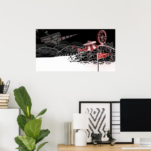 Versuch 16 poster (Heimbüro)