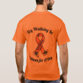 Versuch, der in meine Schuhe geht T-Shirt (Rückseite)