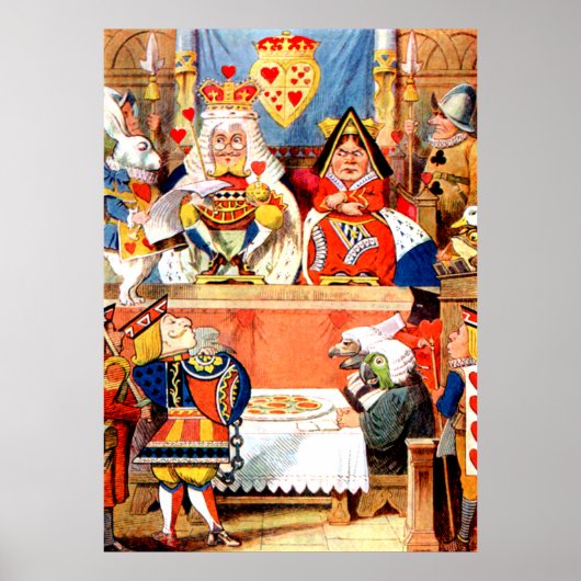 Versuch des Herzens in Wunderland Poster (Vorne)